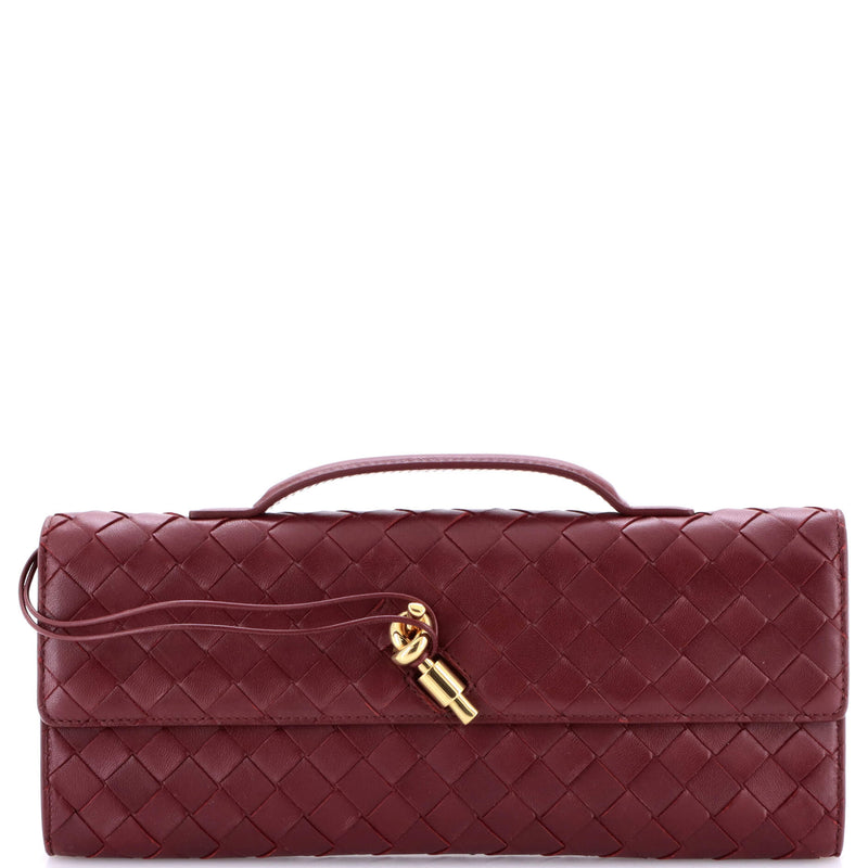 Bottega Veneta Andiamo Top Handle Clutch