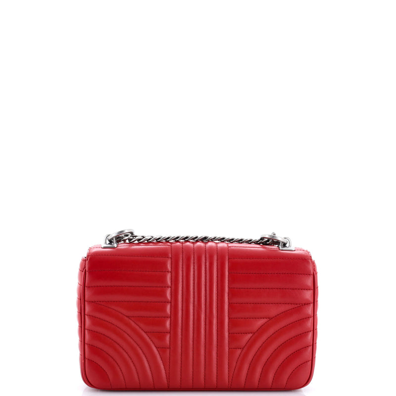 Prada Chain Flap Shoulder Bag Diagramme