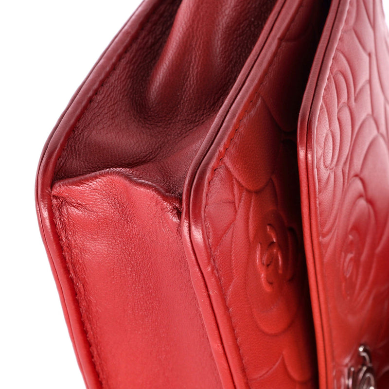 Chanel Wallet On Chain Camellia Lambskin