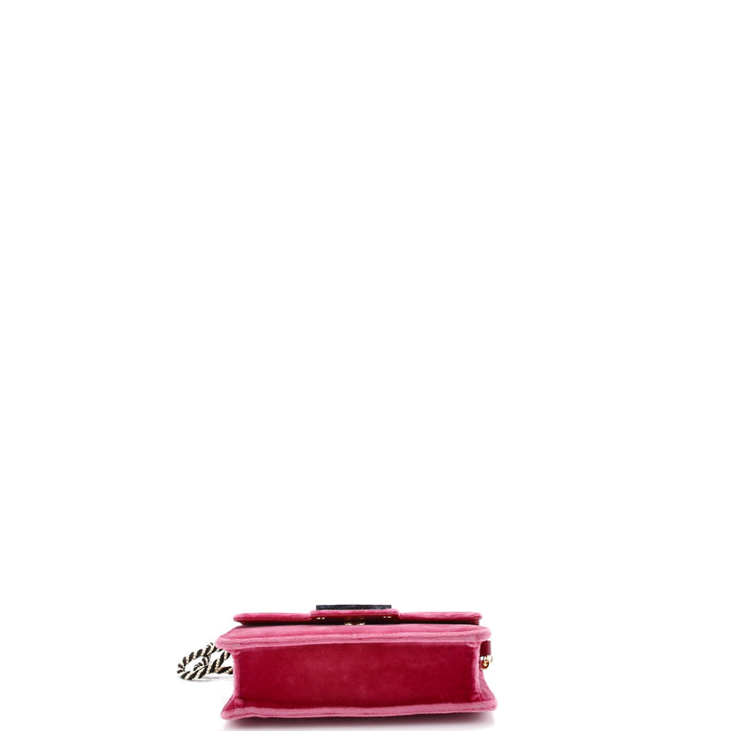 Gucci G Broadway Shoulder Bag Velvet