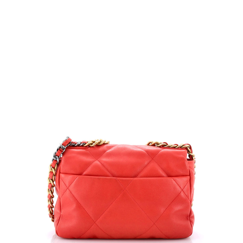 Chanel 19 Flap Bag Quilted Leather
