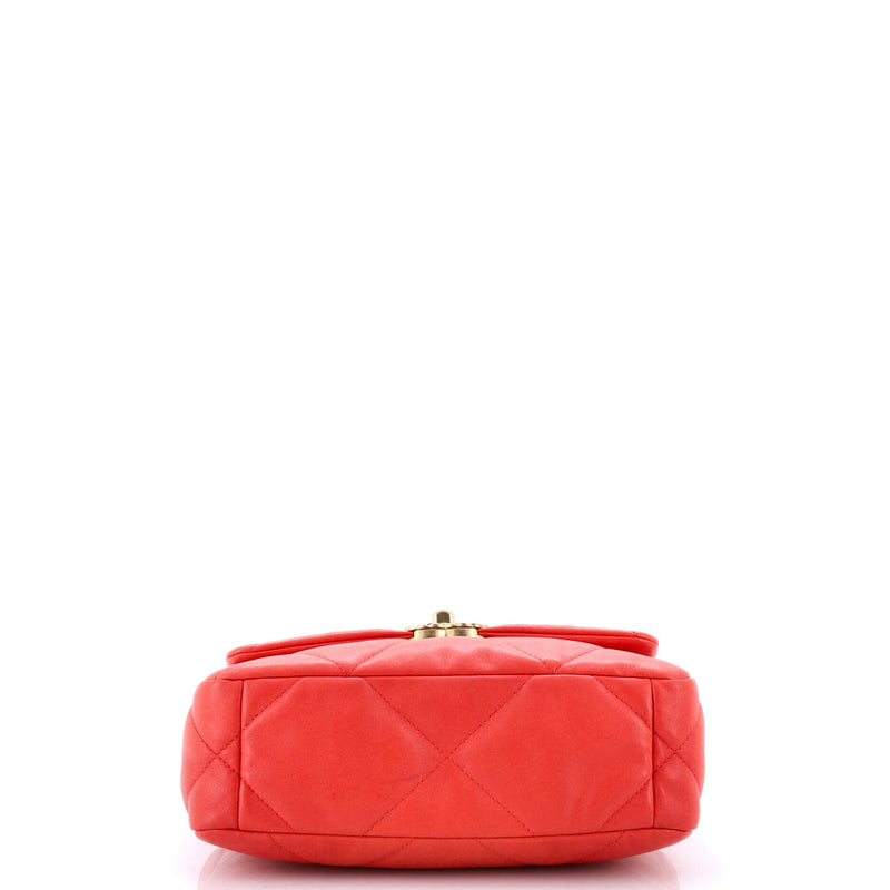 Chanel 19 Flap Bag Quilted Leather