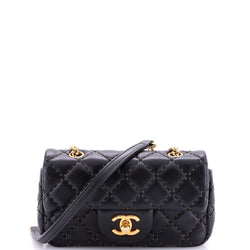 Chanel Classic Single Flap Bag Studded