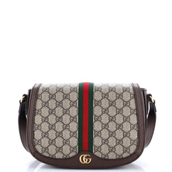 Gucci Ophidia Saddle Flap Shoulder Bag