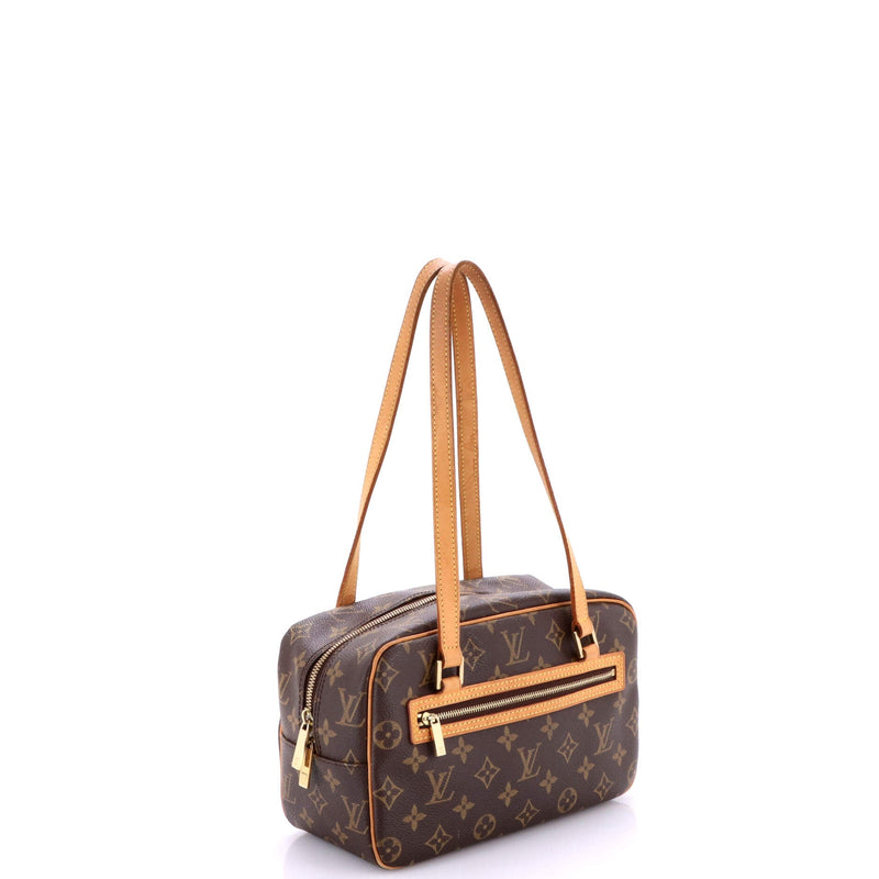 Louis Vuitton Cite Handbag Canvas Mm