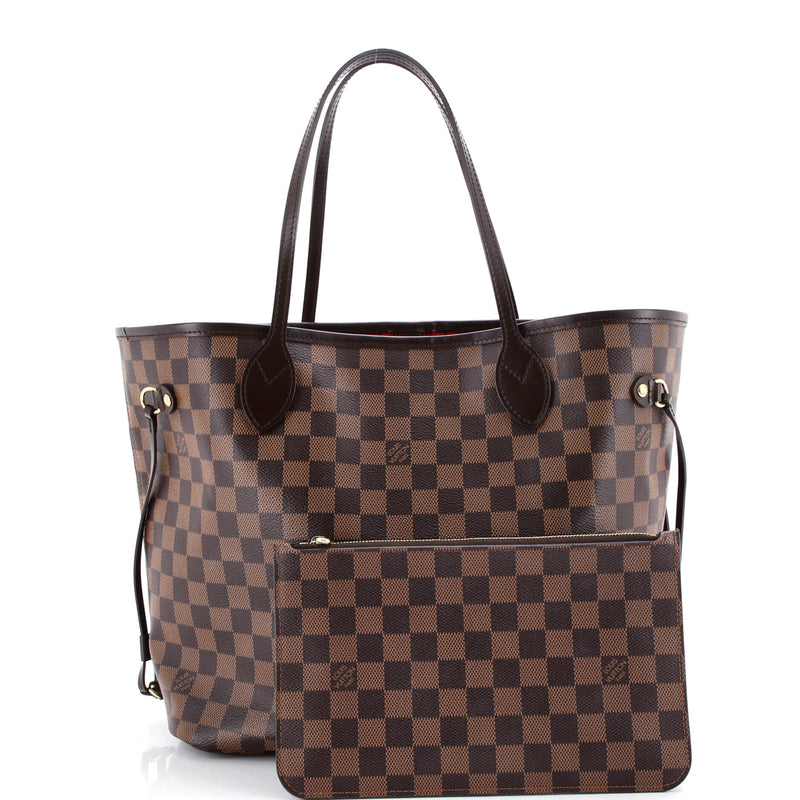 Louis Vuitton Neverfull Nm Tote Damier
