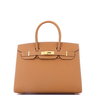 Hermes Birkin Sellier Bag Gold Epsom