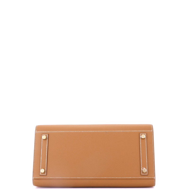 Hermes Birkin Sellier Bag Gold Epsom