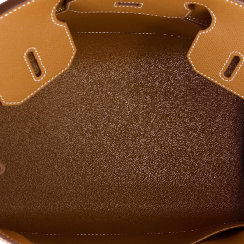 Hermes Birkin Sellier Bag Gold Epsom