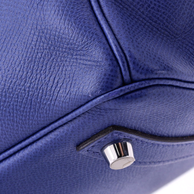 Hermes Birkin Handbag Bleu Electrique
