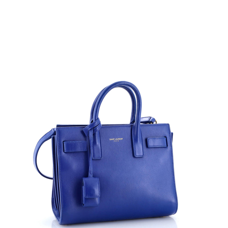 Saint Laurent Sac De Jour Bag Leather