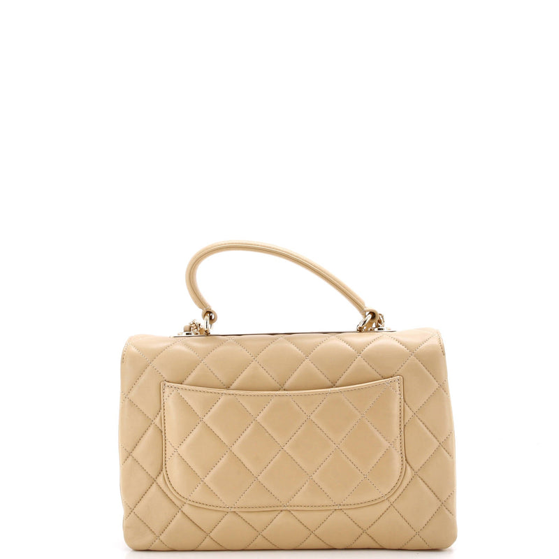 Chanel Trendy Cc Top Handle Bag Quilted
