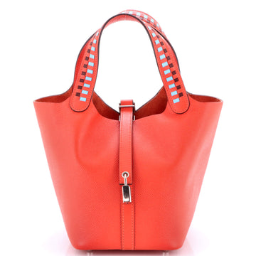 Hermes Picotin Lock Bag Tressage Epsom