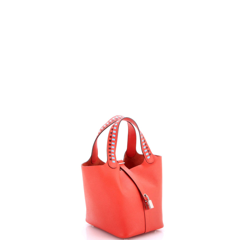 Hermes Picotin Lock Bag Tressage Epsom