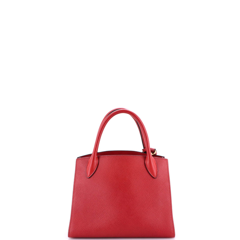 Prada Monochrome Tote Saffiano With City