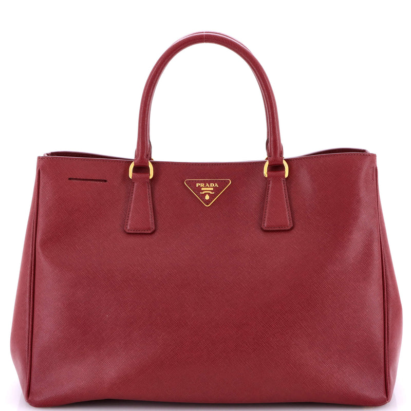 Prada Lux Open Tote Saffiano Leather