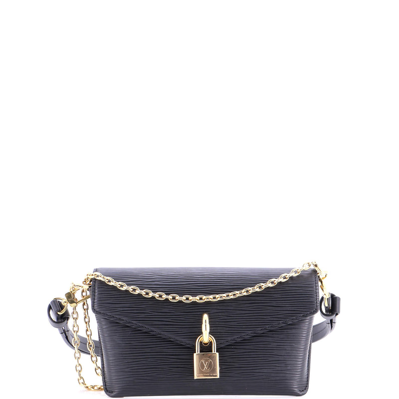 Louis Vuitton Padlock On Strap Handbag