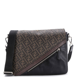 Forever Fendi Messenger Bag Zucca Coated