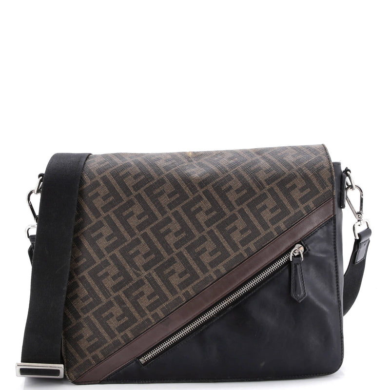 Forever Fendi Messenger Bag Zucca Coated
