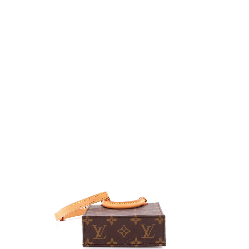 Louis Vuitton Petit Sac Plat Bag Canvas