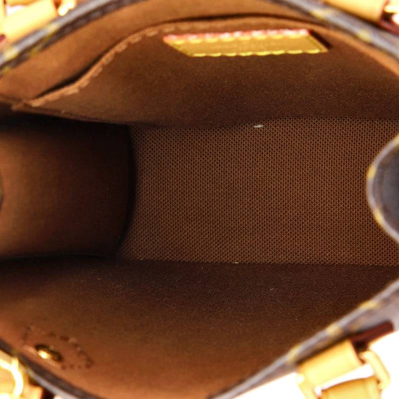 Louis Vuitton Petit Sac Plat Bag Canvas