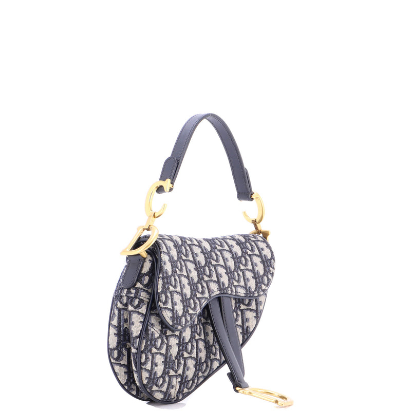 Christian Dior Saddle Handbag Oblique