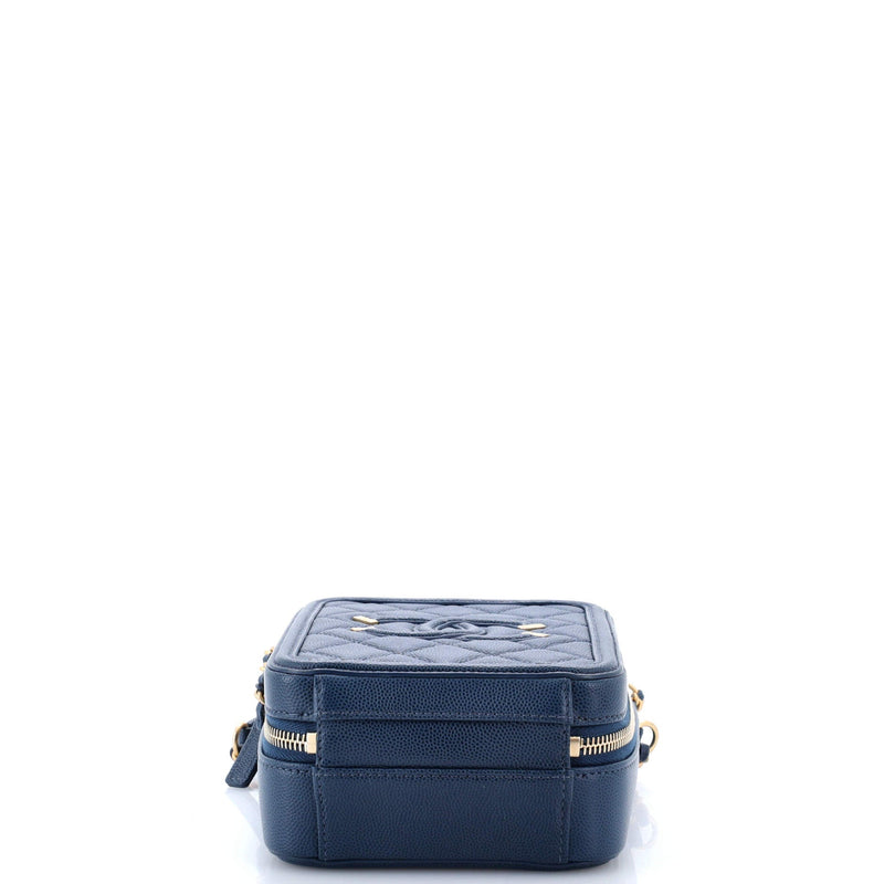 Chanel Filigree Vertical Vanity Case
