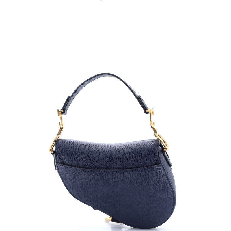 Christian Dior Saddle Handbag Leather