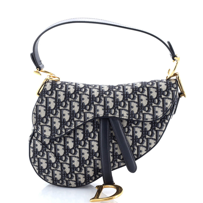 Christian Dior Saddle Handbag Oblique