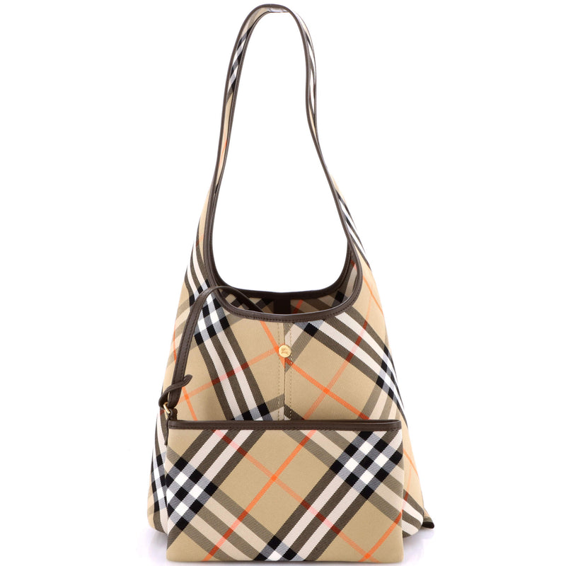 Burberry Hobo Shoulder Bag Vintage Check