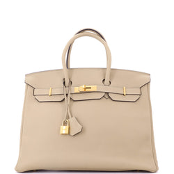 Hermes Birkin Handbag Light Togo With