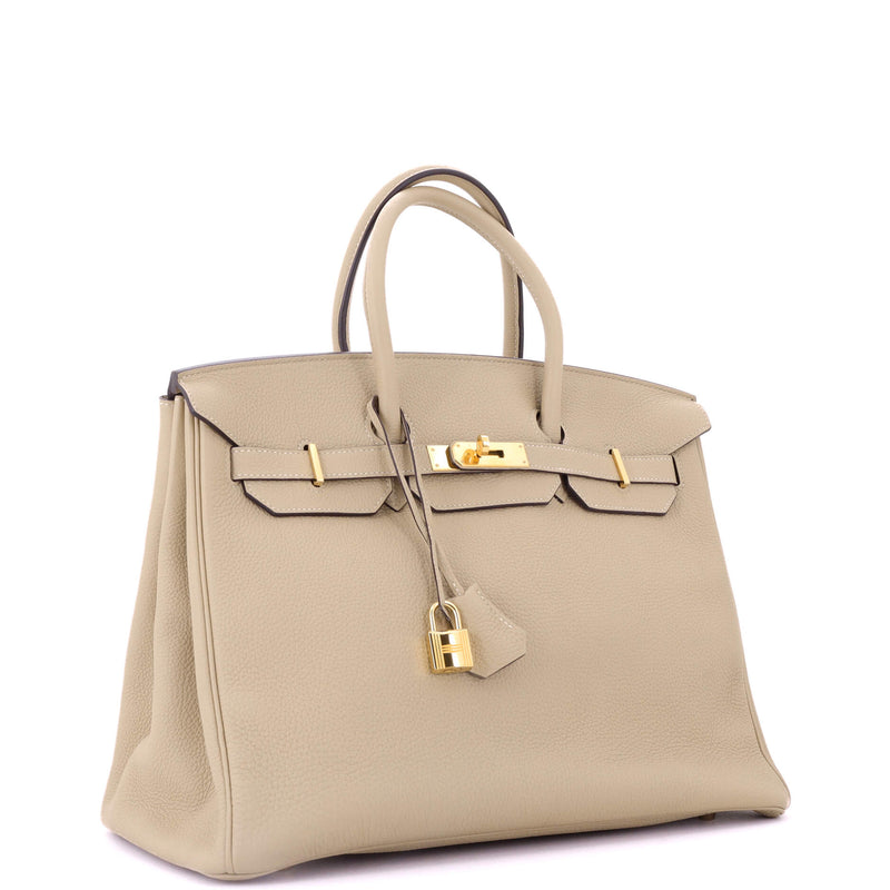 Hermes Birkin Handbag Light Togo With