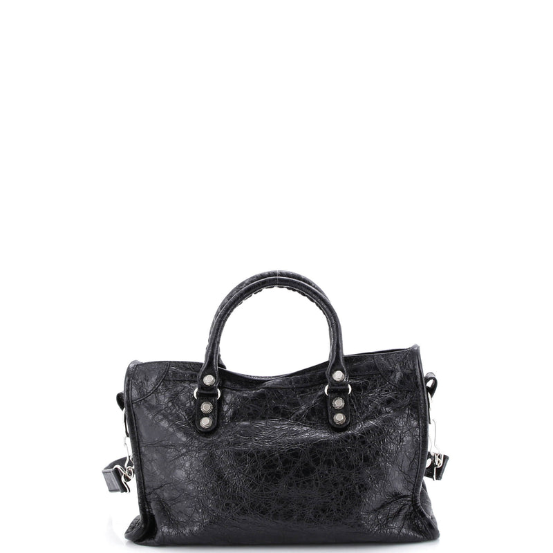 Balenciaga Logo Strap City Classic Studs