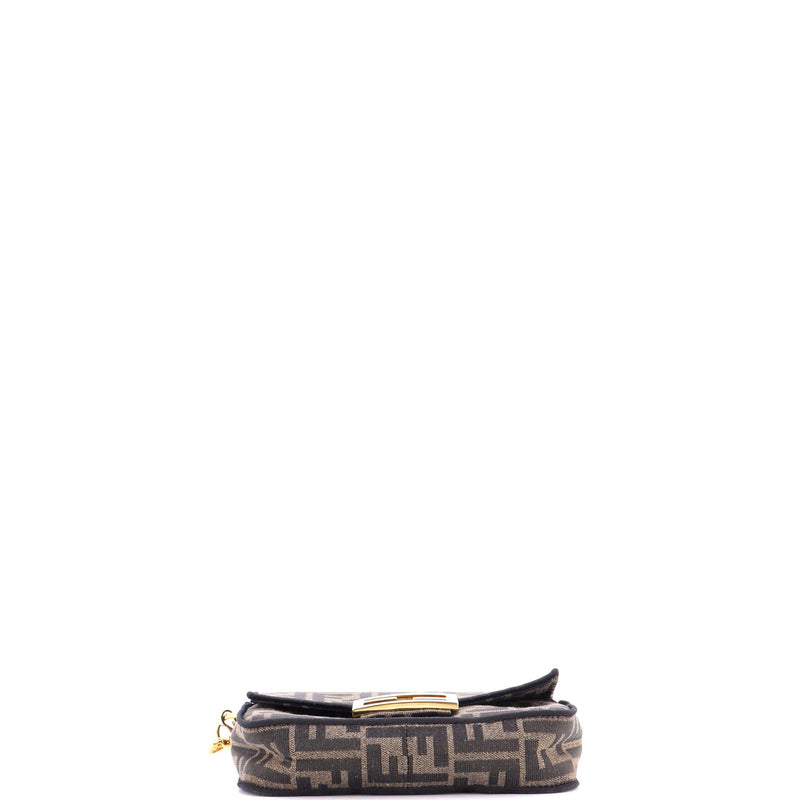 Fendi Baguette Nm Bag Zucca Canvas Mini