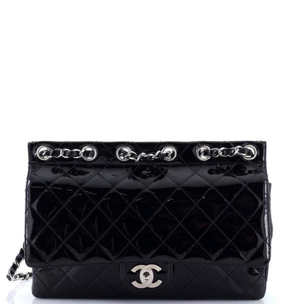 Chanel Chain Through Flap Bag Quilted