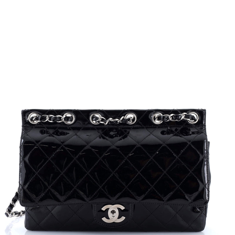 Chanel Chain Through Flap Bag Quilted