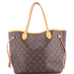 Louis Vuitton Neverfull Tote Canvas Mm
