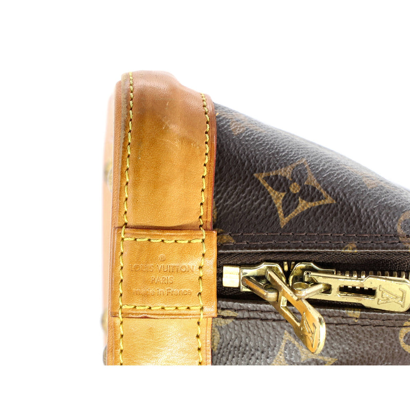 Louis Vuitton Alma Handbag Canvas Bb
