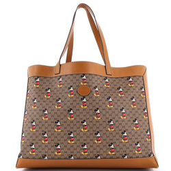 Gucci Disney Mickey Mouse Soft Open Tote