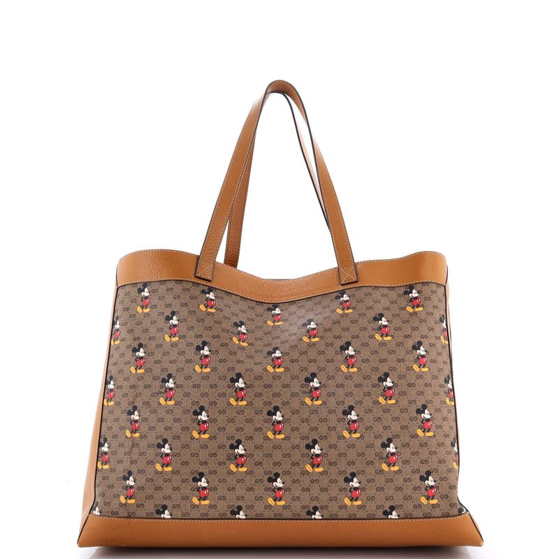 Gucci Disney Mickey Mouse Soft Open Tote