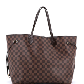 Louis Vuitton Neverfull Nm Tote Damier