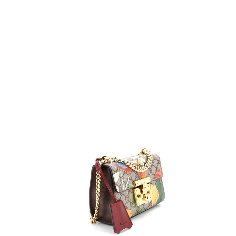 Gucci Padlock Shoulder Bag Tian Print Gg