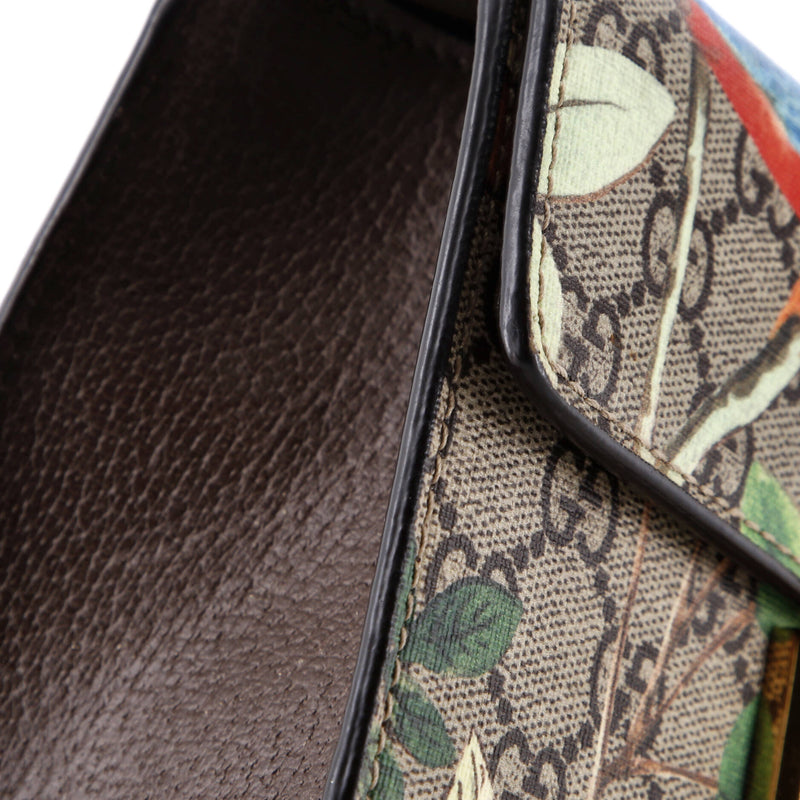Gucci Padlock Shoulder Bag Tian Print Gg