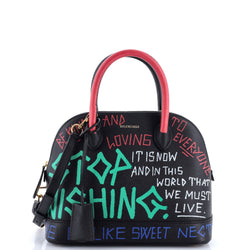 Balenciaga Graffiti Ville Bag Leather