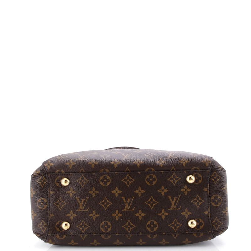 Louis Vuitton Montaigne Handbag Canvas