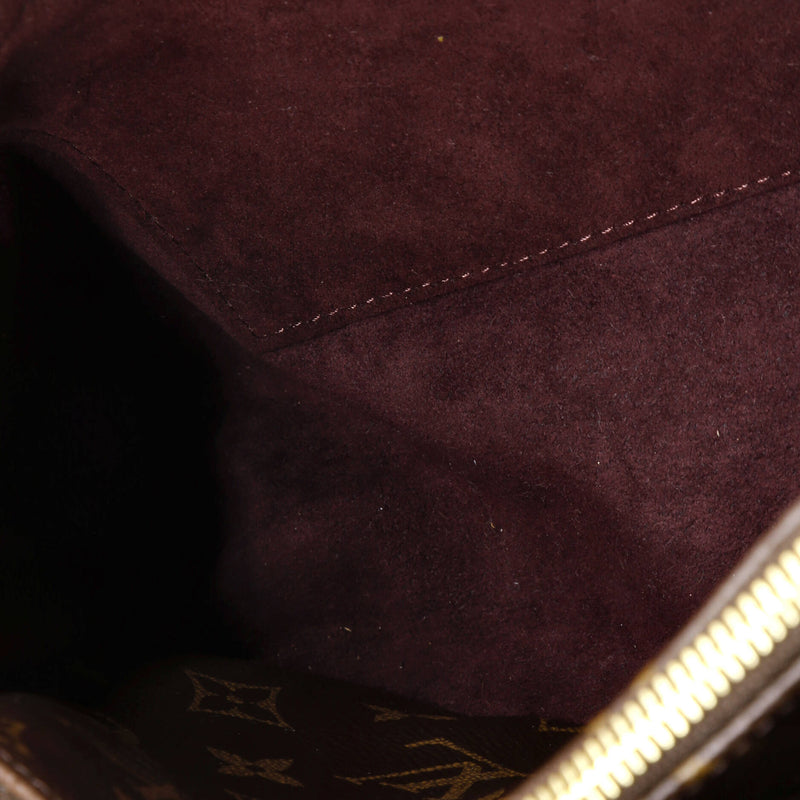 Louis Vuitton Montaigne Handbag Canvas