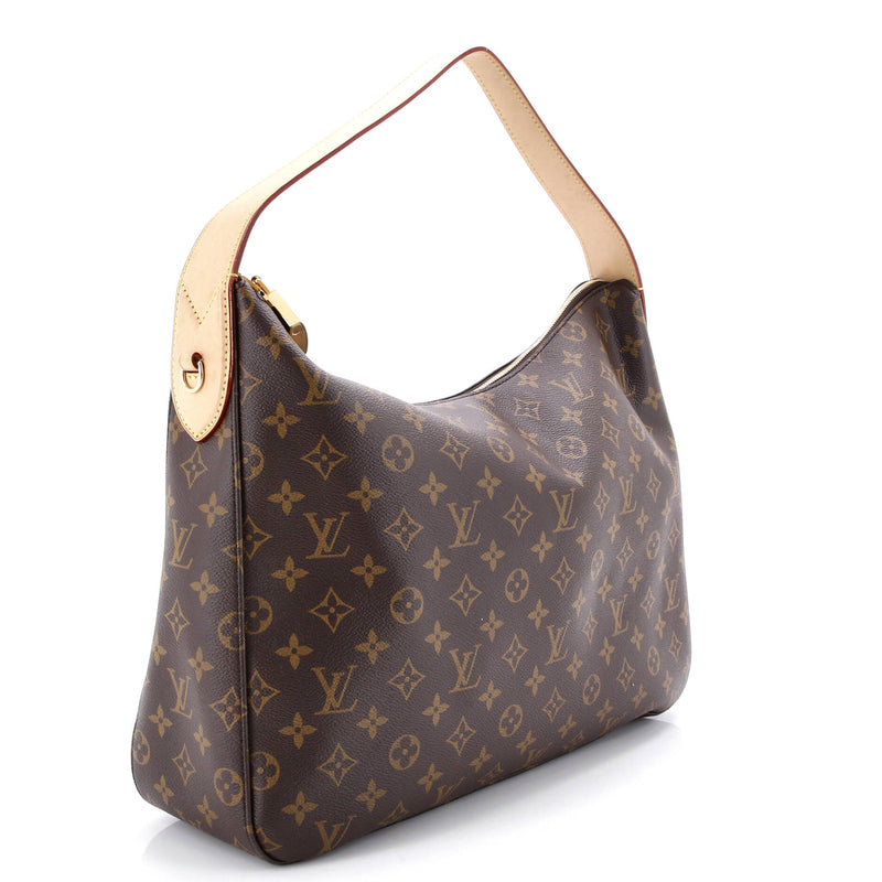 Louis Vuitton Slouchy Handbag Canvas Mm