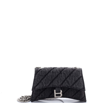 Balenciaga Crush Chain Flap Bag Quilted