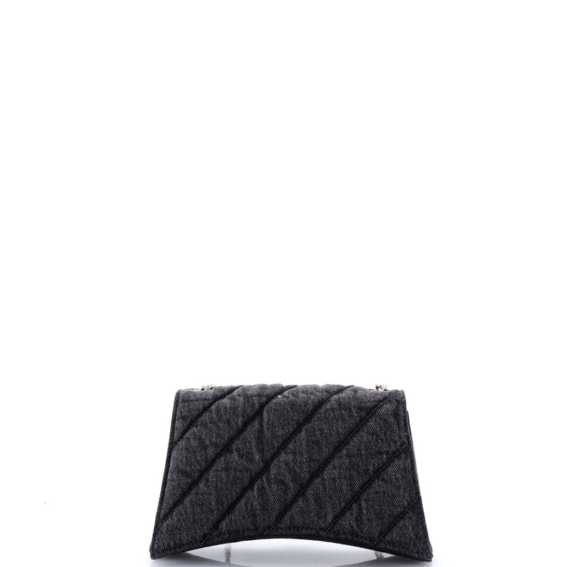 Balenciaga Crush Chain Flap Bag Quilted