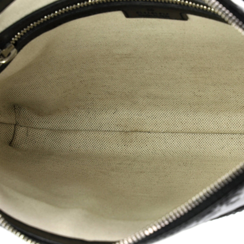 Gucci Front Zip Messenger Gg Embossed